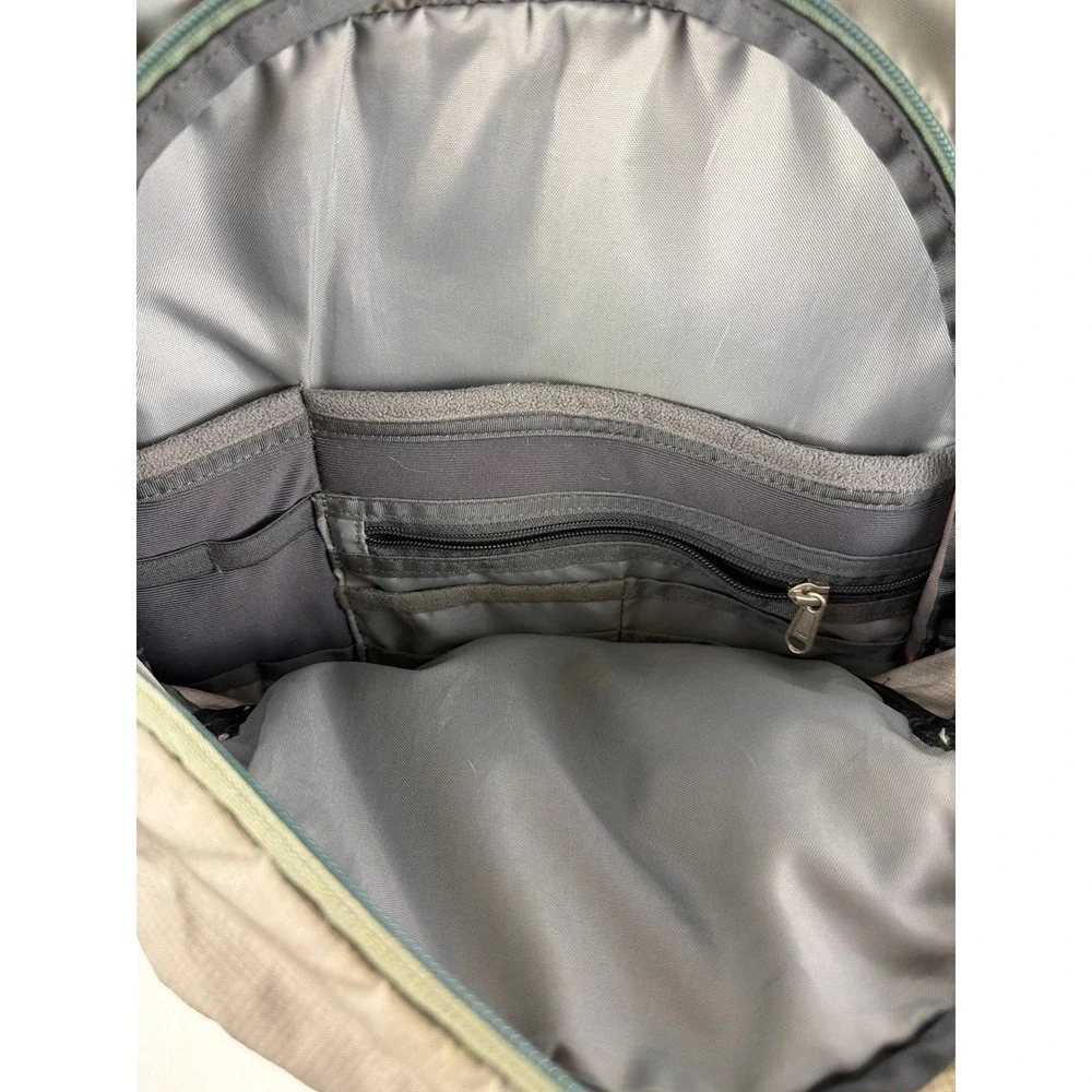 The North Face Borealis Backpack Olive Green Grey Hiking School Laptop Bag
